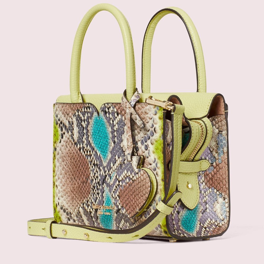 Spencer Snake-embossed Mini Satchel from Kate Spade